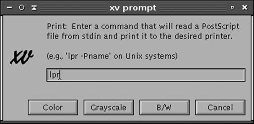 Some GUI programs enable you to specify a print command to suit your needs