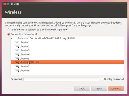 Connect to wireless network