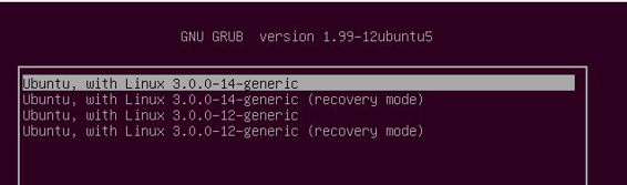 GNU GRUB Previous versions