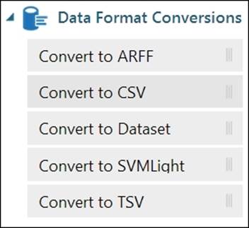 Data format conversion