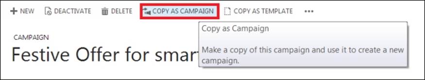 Campaign templates