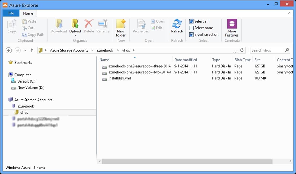 Uploading files to Microsoft Azure