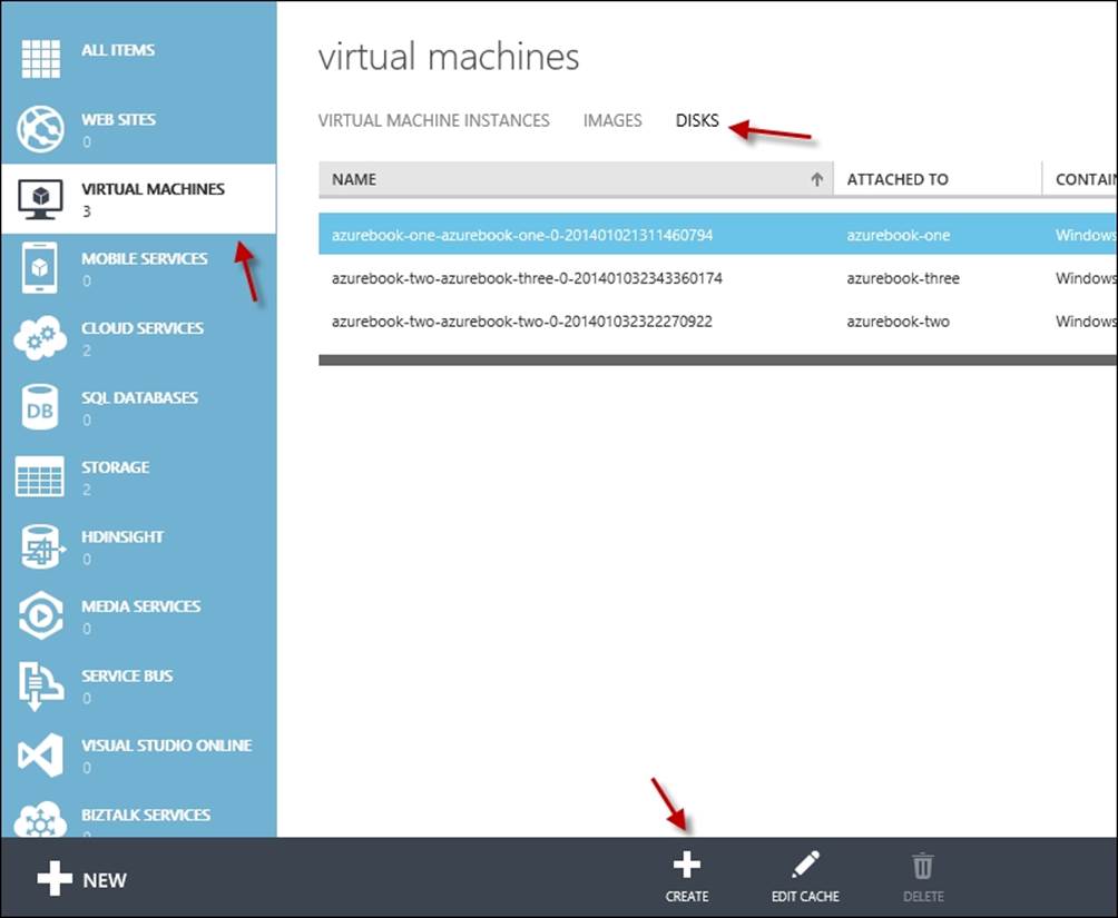 Connecting the VHD to a virtual machine