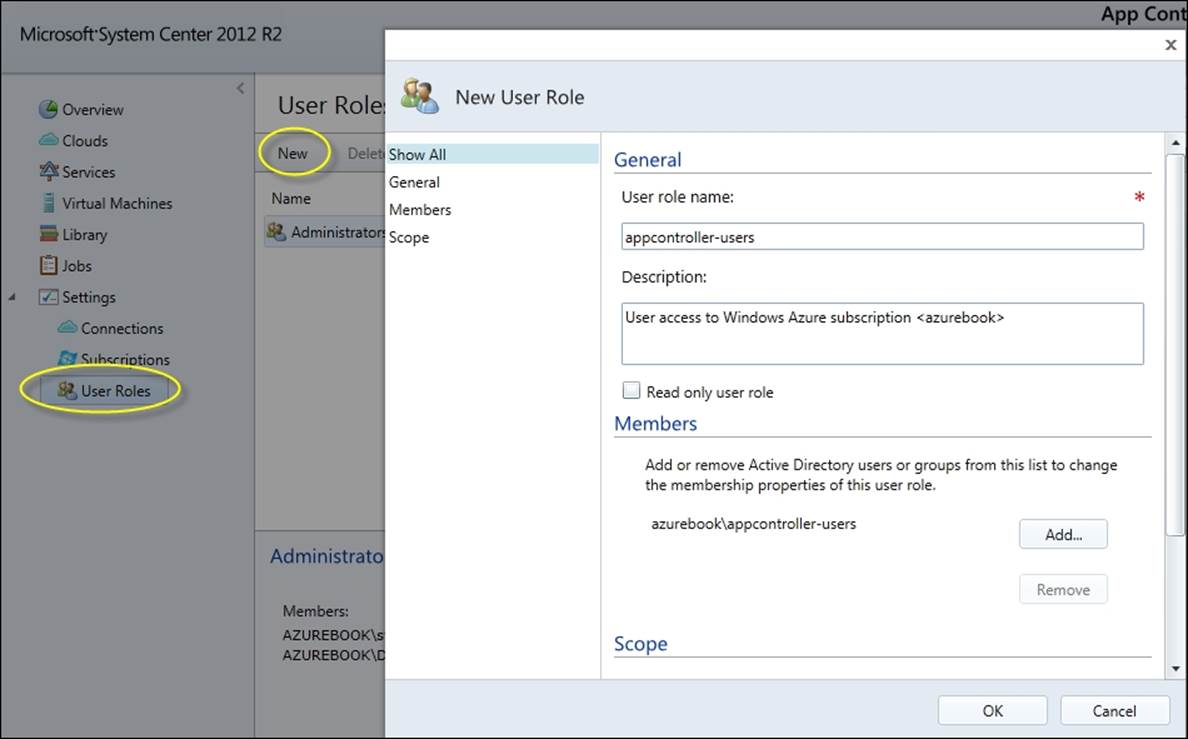 Authenticating a user to use Microsoft Azure