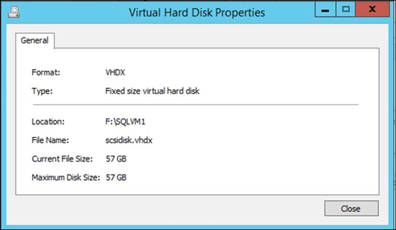 Expanding the virtual hard disk