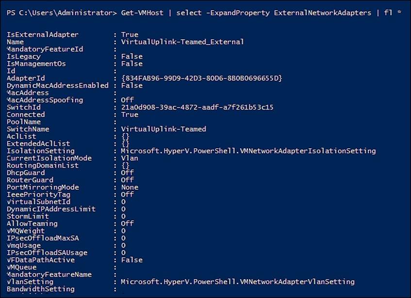 Extracting information about Hyper-V hosts and the associated virtual machines