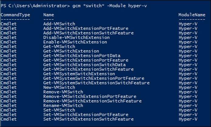 Configuring Hyper-V virtual switches and their properties