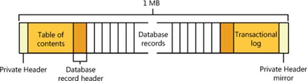 LDM database layout