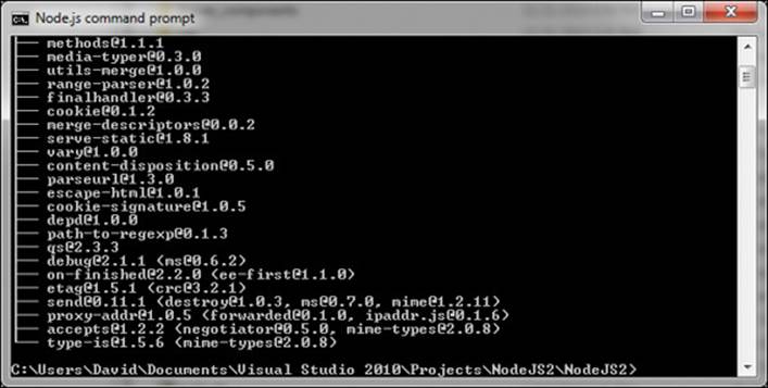 install node.js for mac command line