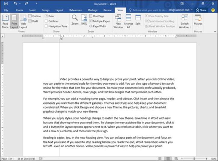 how to create a first line indent in word 2016