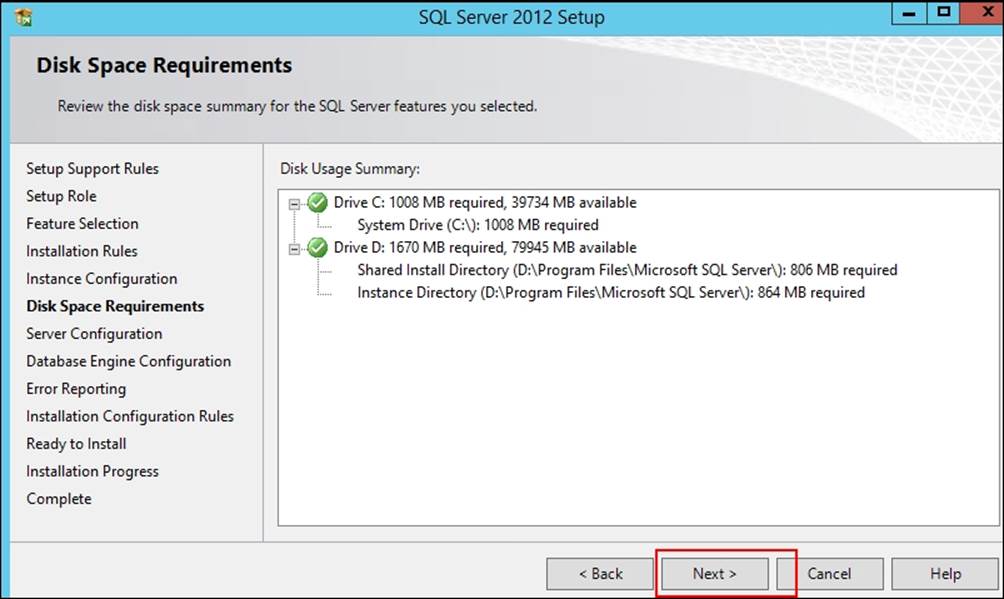 Installing SQL Server
