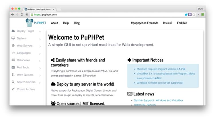 Provisioning with PuPHPetPu