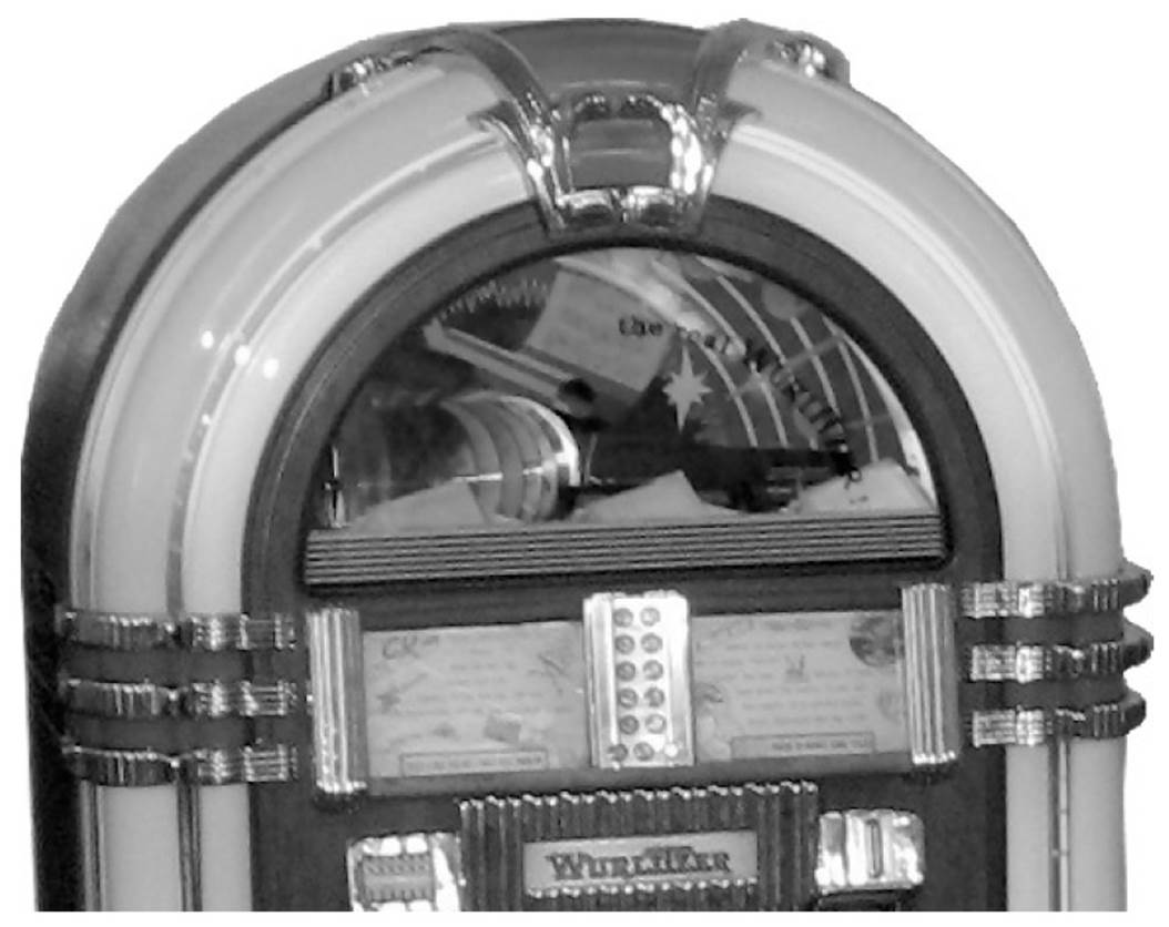 A jukebox: a great example of a self-contained object