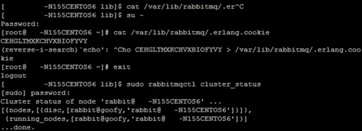 Creating a RabbitMQ cluster