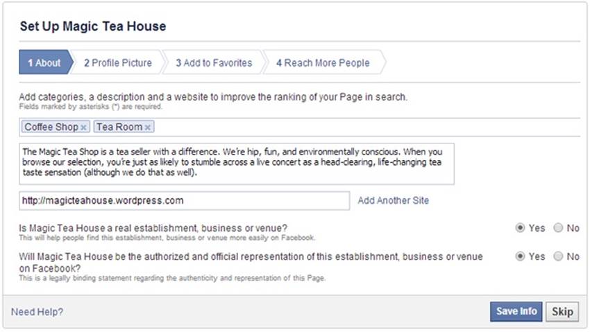 This is the description for the Magic Tea House’s Facebook Page.
