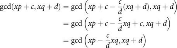 gcd mathematica