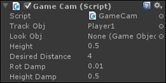 Implementing GameCam.cs