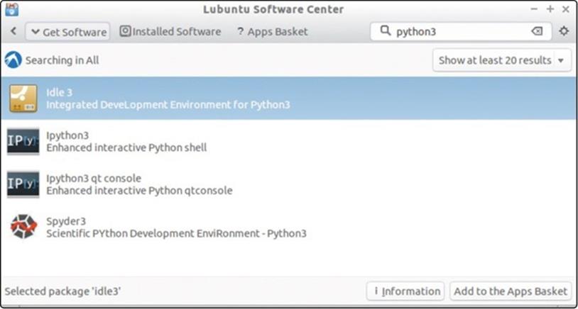 Installing Python 3 on a computer running Lubuntu Linux