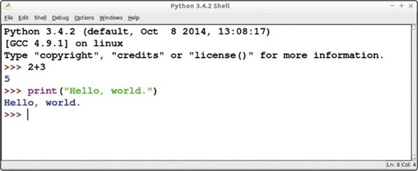 Test Python by running IDLE. You’re ready to code!