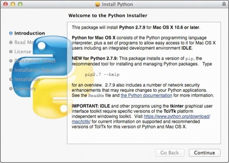Install Python 2.7.