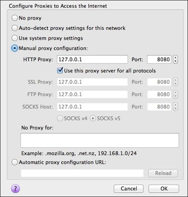 HTTPS Proxy interception