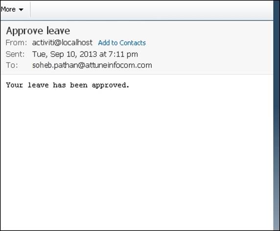 Time for action – configuring the mail server