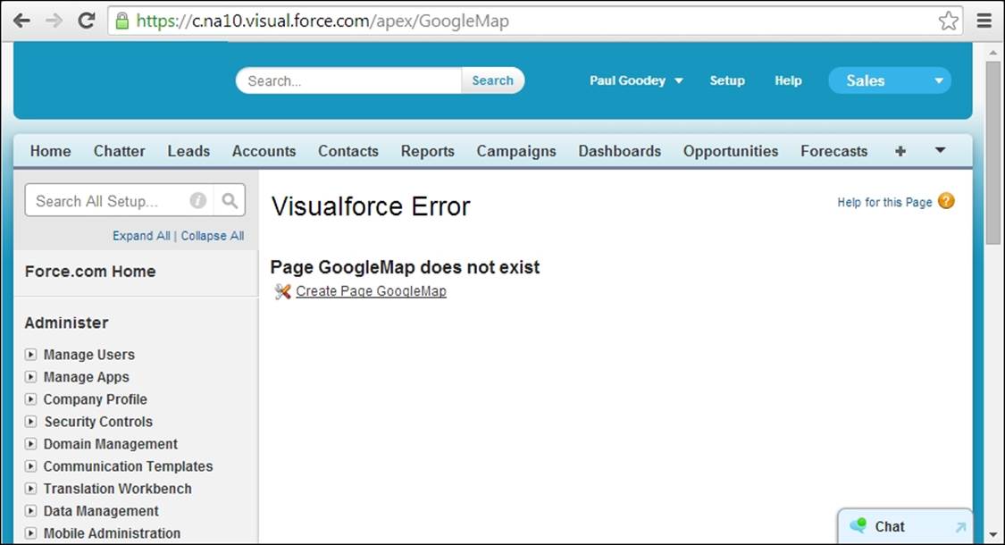 Automatic creation of new Visualforce pages