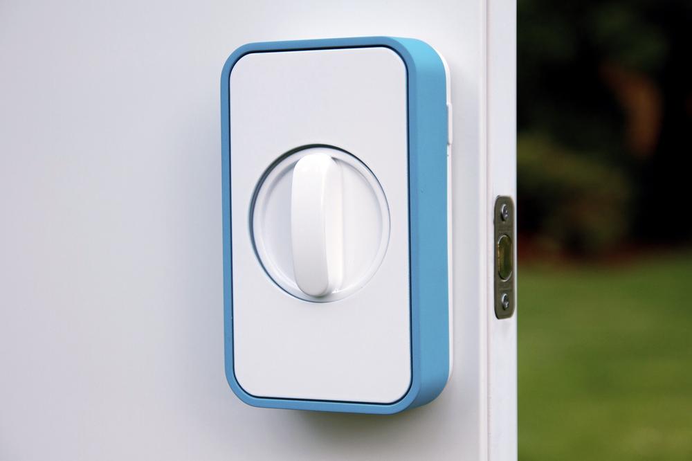 The Lockitron connected door lock is one of a huge number of connected devices with no screen (image: Lockitron)