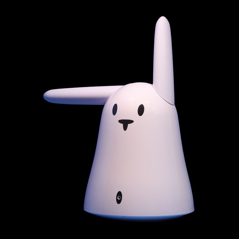 The Nabaztag—one of the earliest consumer IoT devices—was a rabbit-shaped ambient device that could read out email and information from Internet services (image: Rama)