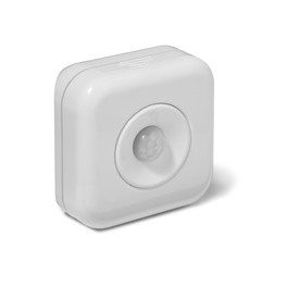 The Lowes Iris home security motion sensor transmits its status at two-minute intervals as long as there is no motion; if it detects motion, it will wake up and transmit this information right away (image: Lowes)