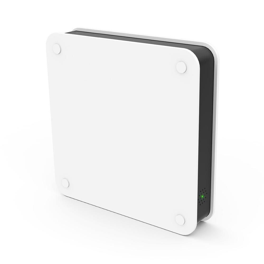 The hub of the Scout security system has a backup battery and 3G cellular chip so it won’t stop running during power and Internet outages (image: Scout Security)