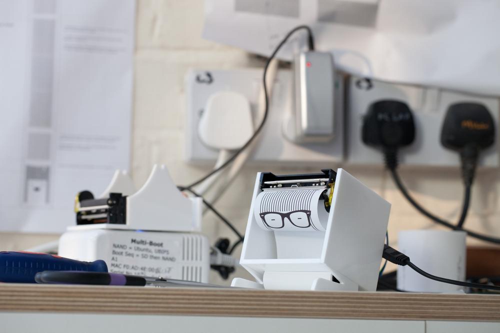 BERG Little Printer experience prototypes (image: Timo Arnall)