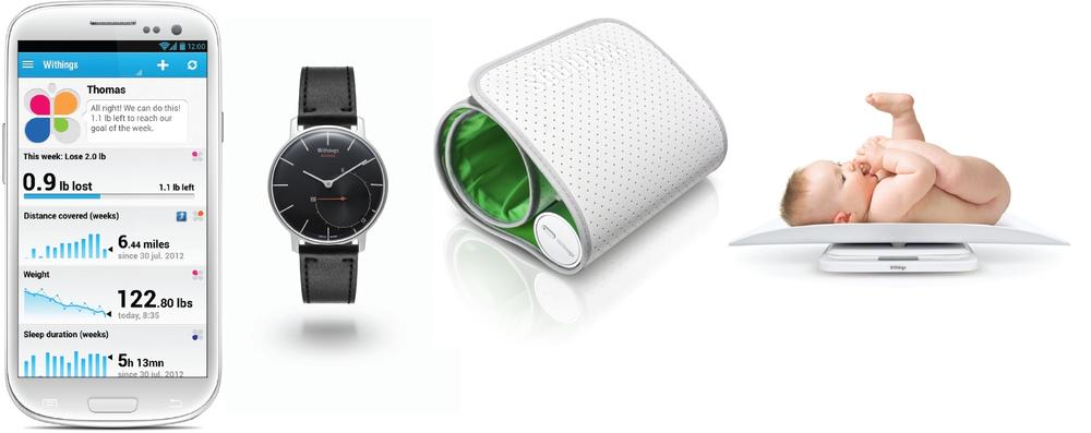 Withings is a cross-media ecosystem (images: Withings)