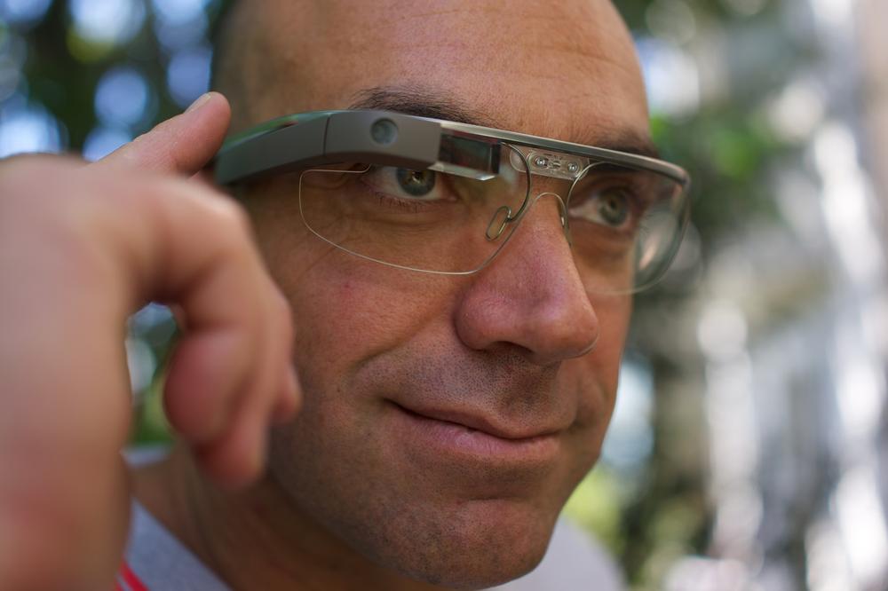 Google Glass can disconcert those on the other side of the camera (image: Loïc Le Meur, Wikimedia Commons, CC license)