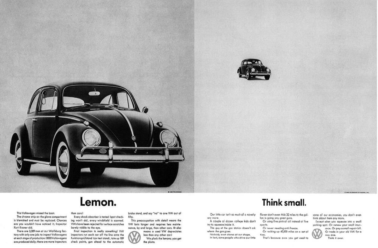 VW Beetle ad