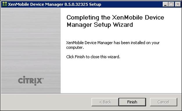 Configuring XenMobile™ connector and certificate
